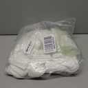 Yoofoss Muslin Burp Cloths for Baby 10 Pack 100% Organic Cotton Baby Washcloths for Boys Girls Large 20''X10'' Super Soft and Absorbent White