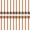 20pcs Mini Wood Tapestry Hanging Rods DIY Handcraft Polished Mini Tapestry Pole Wooden Sticks for Home Decoration Crafts and DIY Projects