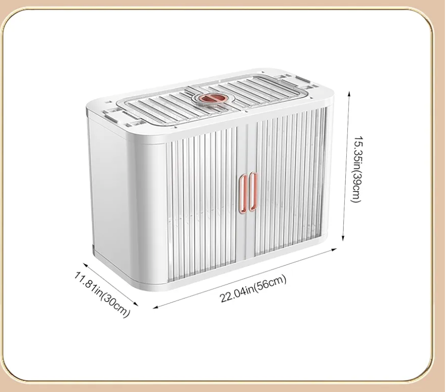 5 Layers Storage Bins With Lids And Doors,stackable Storage Bins,Foldable Storage Boxes For Organizing, Folding Storage Bins With Wheels, Opening Storage Boxes Set For Home And Office