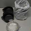 PETLIBRO Automatic Cat Feeder for 2 Cats, 5G&2.4G WiFi Pet Feeders, 5L Programmable Cat Food Dispenser with Airtight Lock-Fresh Technology, Dual Stainless Steel Bowls, Low Food Sensor (Black)