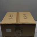 Luupyia Farmhouse Pendant Light Walnut Wood Grain, Rustic Caged Hanging Lighting Fixture Height Adjustable Pendant Lights Fixture for Dining Room Kitchen Bedroom Living Room, E26