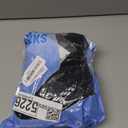 CaiDieNu Non Slip Diabetic Socks: 4 Pairs Non Binding Hospital Socks for Men Women with Grips Elderly Edema 9-15 (Black)