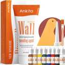 Spackle Wall Repair Kit(Color Match), Drywall Repair Filler for Wall Hole, Exterior Wall Putty for Filling Holes, Wall Mending Agent with Scraper, Easy Patch Paste Solution to Fill Wall Dent & Scratch