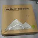 KeaBabies 2-Pack Muslin Crib Sheets for Boys, Girls - 100% Organic Cotton Fitted Baby Crib Mattress Sheet, Soft Breathable Standard Toddler Bed Cover Bedding Set, Neutral, Durable 52x28 (Greige)