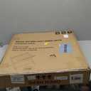 Fully Assembled Luggage Racks Set of 2, Bamboo Luggage Rack for Guest Room, Foldable Suitcase Stand with Fabric Storage Shelf for Bedroom, Hotel, Holds up to 165 lb, 26.77 x 16.93 x 22.5 Inches, Black