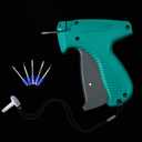 Honoson 2006 Pcs Clothing Price Tags with Gun Set, Including 1 Garment Price Tag Attacher with 5 Steel Needles 500 Clothing Label and 1500 Plastic Fasteners Barbs(Ordinary Style)