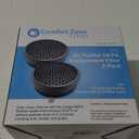 Comfort Zone CZAPH132 Clean Replaceable HEPA Filters w/Charcoal Pre-Filter - Removes Smoke, Odor & Pollutants - Traps Allergens, Dander, Airborne Particles - Smokers, Allergy -Sensitive People 2-Pack
