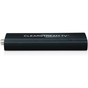 Antennas Direct CLEARTV Clearstream TV Over-The-Air WiFi Tuner, Connects to Any TV Antenna, Use The Free App to Record and Pause Live TV, Watch Recordings On-The-Go, No Monthly Fees, Black