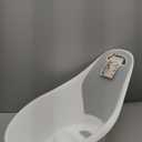 Munchkin Sit & Soak Baby Bath Tub, 0-12 Months, White, 25 x 16.25 x 15 Inch