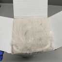 Faux Fur Plush Throw Pillow Covers 16x16 Inch Set of 2 - Luxury Decorative Fuzzy Striped Soft Cozy Pillowcase for Couch, Sofa, Living Room - Camel