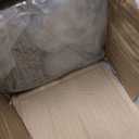 LazBlinds No Tools No Drill Cordless Bamboo Roman Shades, Privacy Window Treatment, Roll Up Bamboo Blinds for Windows 33'' W x 64'' H, Driftwood