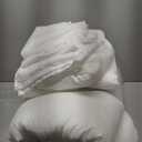 CozyLux King Size Comforter Set White, 7 Pieces Bed in a Bag King Comforter Set with Sheets, Luxury Soft Bedding Sets with Down Alternative Comforter, Fitted Sheet, Flat Sheet, Pillowcases & Shams, White, King