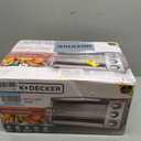 BLACK+DECKER 4-Slice Toaster Oven with Natural Convection, Stainless Steel, TO1760SS (TO1760SST-1), Large