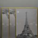 upsimples 20x30 Picture Frame Gold 3 Pack, Scratch-Proof Poster Frames 20 x 30 for Photo Gallery - Slide-In Strips, Horizontal or Vertical Wall Mounting