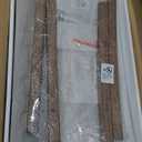 Bamboo Shower Bench Stool with Storage Shelf and Soap Dish, Waterproof Shower Stool 2-Tier, Walnut Bathroom Bench Spa Seat Non-Slip, Shower Chair Indoor and Outdoor Use