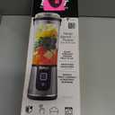 Ninja BC151BK Blast Portable Blender, Cordless, 18oz. Vessel, Personal Blender-for Shakes & Smoothies, BPA Free, Leakproof-Lid & Sip Spout, USB-C Rechargeable, Dishwasher Safe Parts, Black