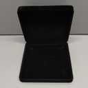 LETURE Velvet Jewelry Set Box, Velvet Gift Box for Bracelet Necklace Earring Ring (Black)