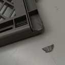 MYPET North States Paws Portable Pet Gate: 26-40" Wide. Pressure Mount. No Tools Needed. Made in USA, 23" Tall, Expandable, Durable Dog Gates for Doorways, Fieldstone Gray