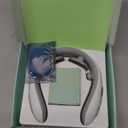 HANASCAR Neck Massager with Heat, Portable Electric Neck Massager for Pain Relief Deep Tissue, 10 Modes&16 Levels, 130g UltraLight Wear, Relax Gift for Her/Him/Friend/Dad/Mom