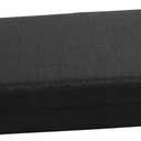 EXCEART Portable Memory Seat Cushion for Office and Home Use Comfortable Butt Pillow for Stools and Chairs Breathable Design Elastic Straps for Secure Fit for Long Sitting Periods (40X40CM, Black)