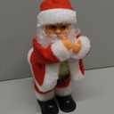 Xmas Dancing Santa Claus Music Animated Electric Santa Figure for Tabletop Decor Christmas Ornament for Home Decoration and Holiday Parties