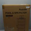 Poolzilla [2 Pack Pool Filter Cartridge, Compatible with PA120, CX1200RE, C1200, Unicel C-8412, Filbur FC-1293, Waterway Clearwater II, Pro Clean 125, 817-0125N [L x OD: 23.25" x 8.94'']