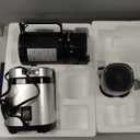 Juicer Machines, Cold Press Juicer with Wide Feed Chute, Slow Masticating Juicers for Whole Vegetables & Fruits, High Juice Yield, Easy to Clean, Large Auger, Light Silver