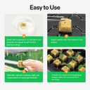 VIVOSUN 1" Rockwool Cubes, 200 Plugs Stonewool Starter Grow Cubes for Cuttings, Cloning, Plant Propagation, Seed Starting, Hydroponic Grow Media for Vigorous Plant Growth