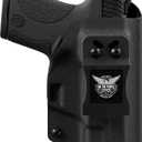 We The People Holsters - Mystery Design - Inside Waistband Concealed Carry - IWB Kydex Holster - Adjustable Ride/Cant/Retention (Left Hand)