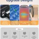 Food Warming Mat for Electric Tray: 24H Full Surface Heat Warmer with 7 Temp Setting Portable - Silicone Heating Buffets Party and Daily Use (Blue)