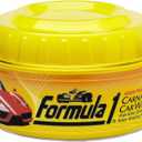Formula 1 Carnauba Car Wax Paste - High-Gloss Shine - Polish for Car Detailing to Shine & Protect  Remove Haze and Paint Swirls w/ Micropolishing Agents  Car Cleaning Supplies (12 oz)