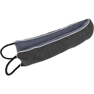 Duck Brand Weighted Door Draft Stopper, Block Drafts, Dust, Bugs, Light, & Reduce Noise, Ideal for Doors and Windows up to 36" Wide, Under Door Draft Stop Covers Gaps up to 3", 1-Pack, Dark Gray