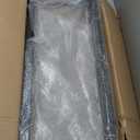 Taelakeni 36 Inch Metal Bar Table Legs, Heavy Duty Industrial Style Dinning Table Leg with Adjustment Feet Pads, Set of 2