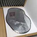 Wavy Wall Mirror -55''24'' Irregular Wall Mirror Decorative Alloy Framed Mirrors Abstract Artistic Mirrors Wavy Mirror for Cloakroom/Bedroom/Living Room/EntrywayBlack