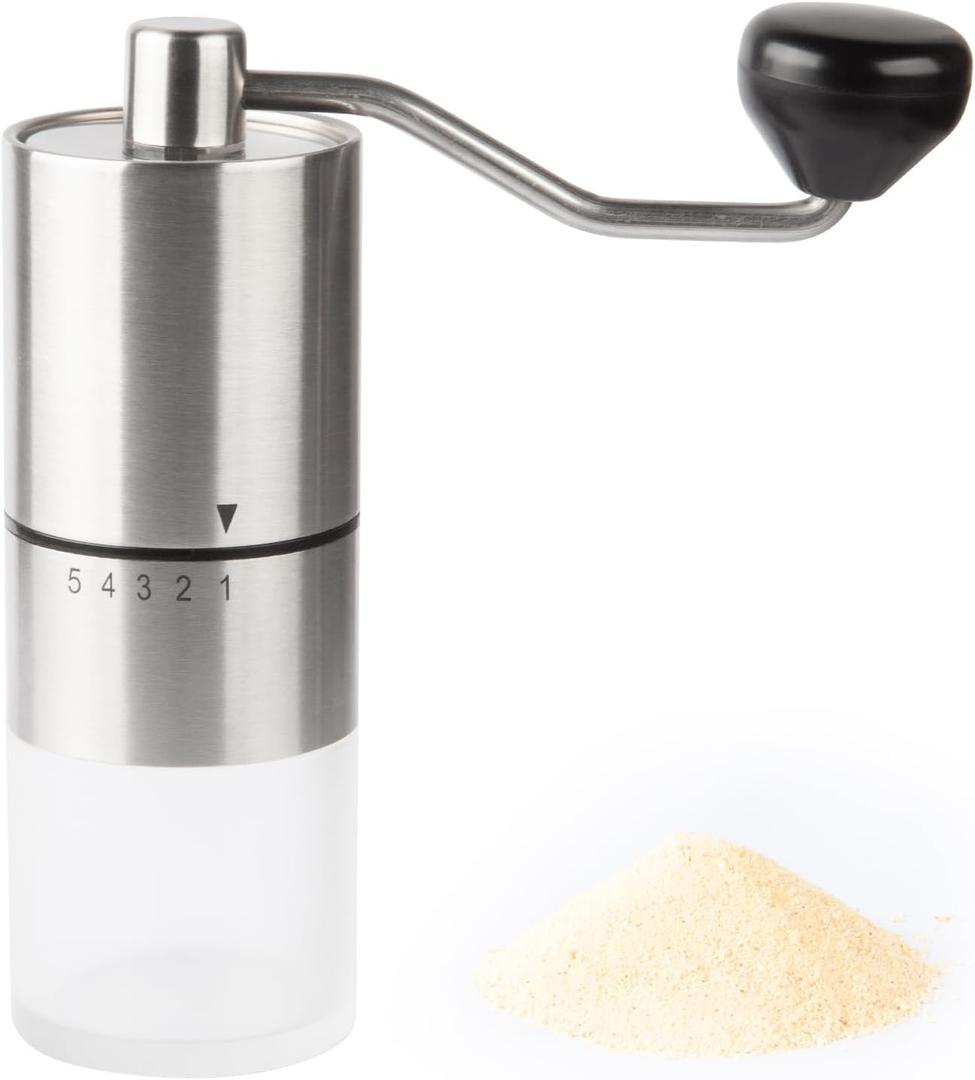 Manual Pill Crusher Fine Powder Effortlessly and Efficiently Grind Multiple Pills into Fine Powder Ideal for Seniors, Adults, and Pets - Stainless Steel