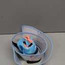 Supet Raised Inflatable Dog Cone Collar to Stop Licking, Soft Dog Cone Alternative After Surgery, Doggie Neck Donut Collar for Small Dogs (S(Neck 7"-9.5"), Donut Light Blue)