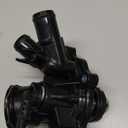 WMPHE Engine Coolant Thermostat Housing Assembly Compatible with Mercedes-Benz C250 2012-2015 Mercedes-Benz SLK250 2012-2015 Replacement For 2712000115 2712000315 2712000215