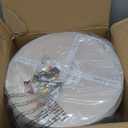 SZXYKEJI Modern Crystal Ceiling Light Fixture 3 Lights Mini Flush Mount Chandelier Gold Cage Round Ceiling Light for Foyer Hallway Dining Room Living Room Bedroom