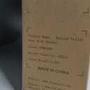 HOMLAND Raised Toilet Seat with Handles, Toilet Seat Riser for Seniors with Adjustable Height & Width, FSA/HSA Eligible 400lb Handicap Elevated Toilet Seat for Elderly, Pregnant, Fit Any Toilet (Grey)