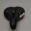 ROCKBROS Bike Seat for Men Women Comfort Wide Gel Bike Seat Replacement,Breathable Waterproof Padded Bicycle Saddle, Compatible with Cruiser/Mountain/Fat Bikes (Black)