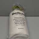 Bedsure Bubble Sherpa Blanket Twin Size for Bed - Fuzzy Fleece Thick Warm Christmas Blanket for Winter, GentleSoft Cozy Plush Throw Gift for Women, Room Decor, Ivory, 60x80 Inches