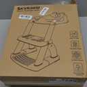 Potty Training Seat, SKYROKU Upgrade Toddler Toilet Seat for Kids Boys Girls, 2 in 1 Potty Training Toilet, Splash Guard Anti-Slip Pad Step Stool,New Sector-Shape Stabilized Base (8899+Grey)