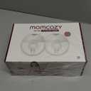 Momcozy M5 Hands-Free Wearable Breast Pump, Double-Sealed Flange for Baby-Like Comfort, 3 Modes & 9 Suction Levels, Portable Electric Pump  24mm, 2-Pack Quill Gray