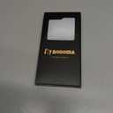 Bonoma for iPhone 17 Pro Case 2025, Iridescent Back, Magnetic Support for MagSafe Shockproof Cover, Crystal and Corner High-Duty Protection for Girls Women -Black