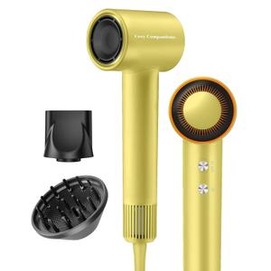 Cosy Companions Hair Dryer Negative Ion, Professional Blow Dryer with High Speed Motor, 200 Million Ions, Low Noise, Portable for Home