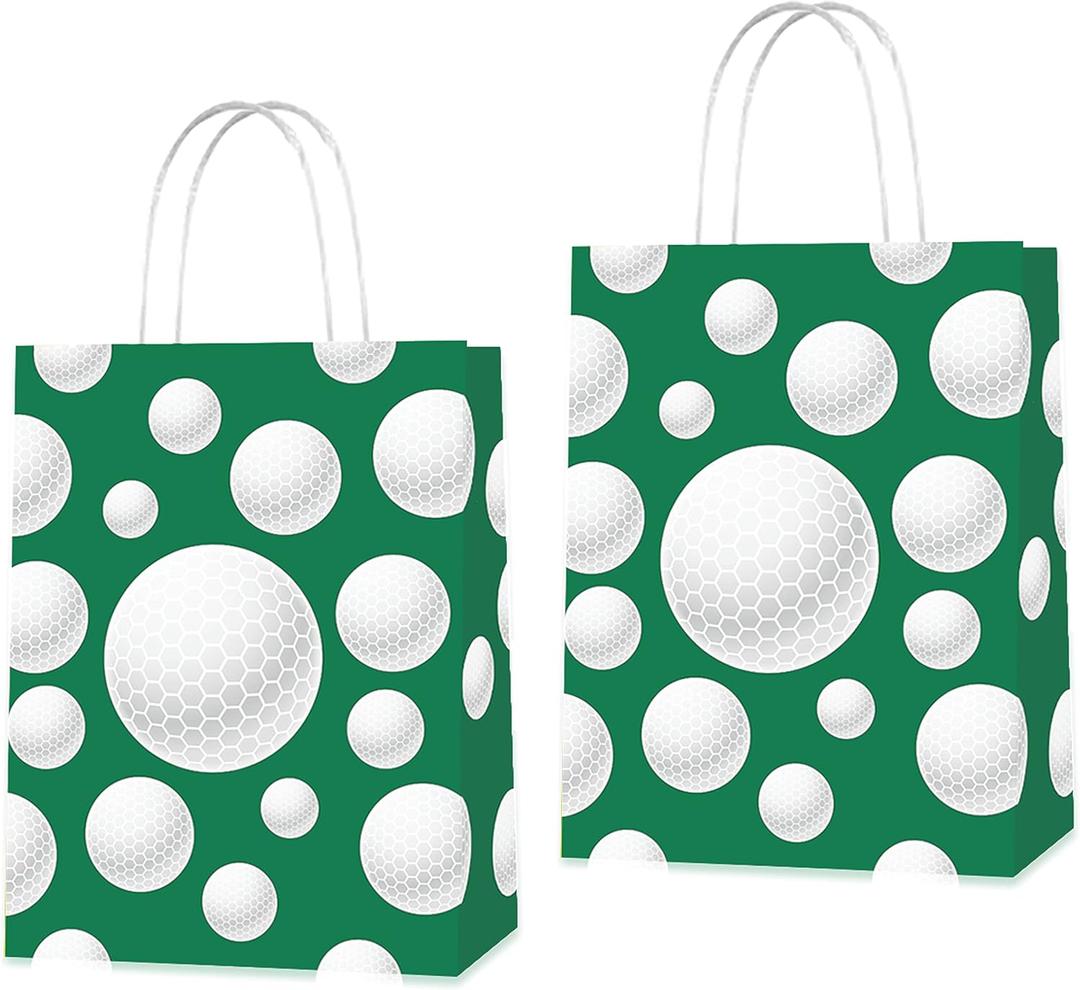 Yrngio 16 PCS Birthday Party Bags for Golf Birthday Party Supplies for Kids, Gift Favor Bags for Golf Themed Party Supplies Favors Birthday Party Decorations