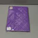 Changjia for iPad Air 11 Inch Case M4(2026)/M3 (2025)/M2 (2024),iPad Air 5th/4th Gen (2022/2020) 10.9Inch,Girly Cute Crown Diamond Elegant PU Leather Smart Auto Sleep/Wake Stand Protective Case,Purple