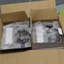 Goldenwarm Matte Black Door Handles Passage, Zinc-Alloy Heavy Duty Black Door Handle for Hall and Closet, Lever Door Handles, Passage Door Hardware for Hallways, Closets and Laundry Rooms(6 Pack)