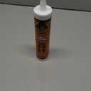 Gorilla 100% Silicone Caulk Kitchen & Bath Sealant, Mold Resistant, 10 oz. Cartridge, Clear