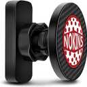 4 x NOKINS Magnetic Golf Cart Phone Holder Fits EZGO, Club Car, Yamaha, Compatible with iPhone 16/15/14/13/12 Series, 360° Rotation, Strong Magnet, Golf Cart Accessories for Men&Women - Golf Gifts